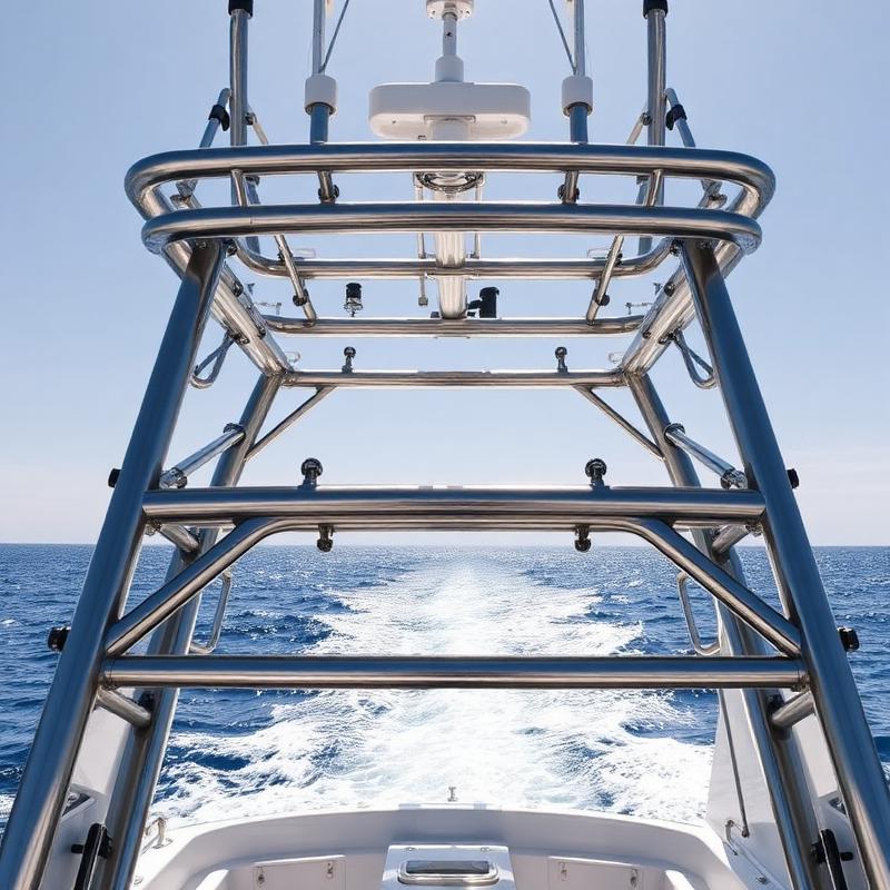 Heavy duty stainless steel support structure